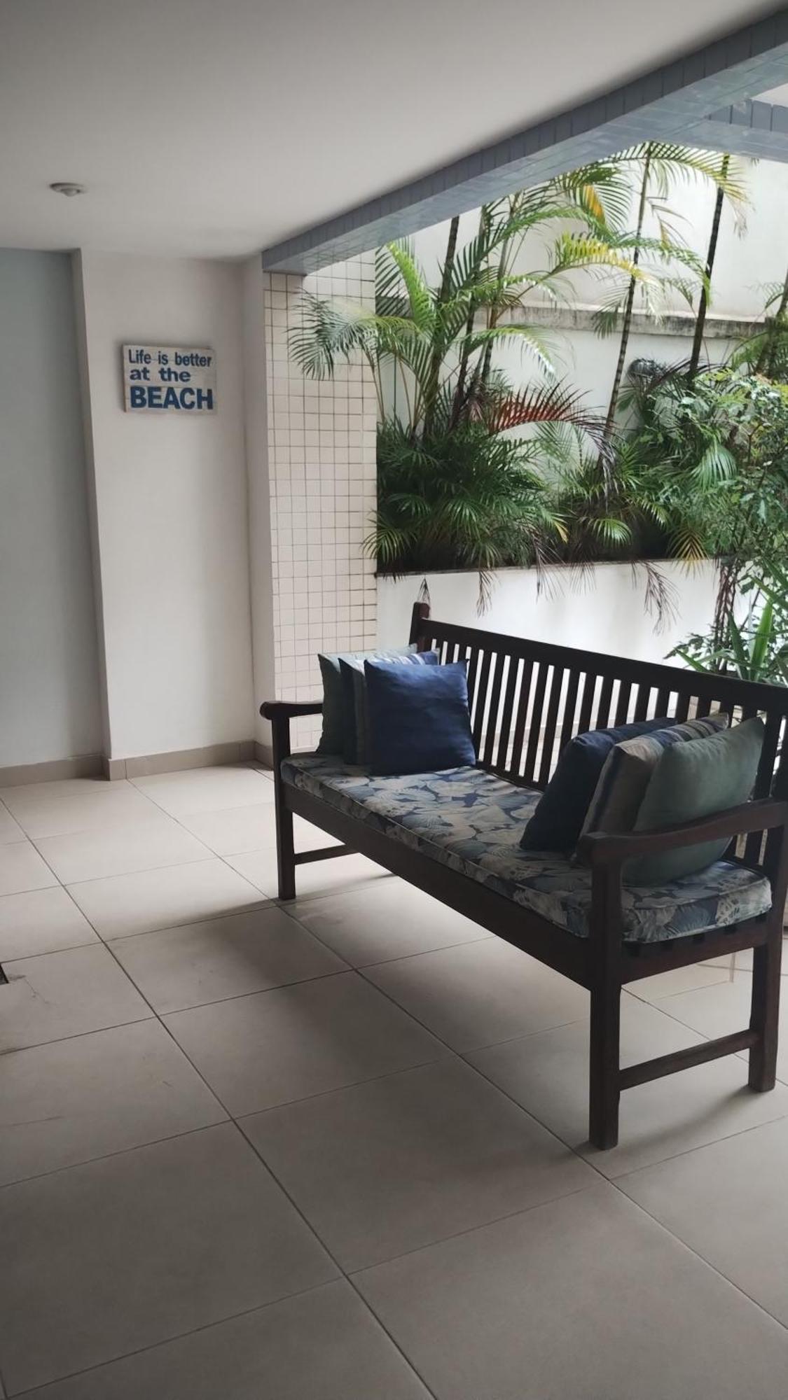 Flat Copacabana Mar Piscina E Sauna Apartemen